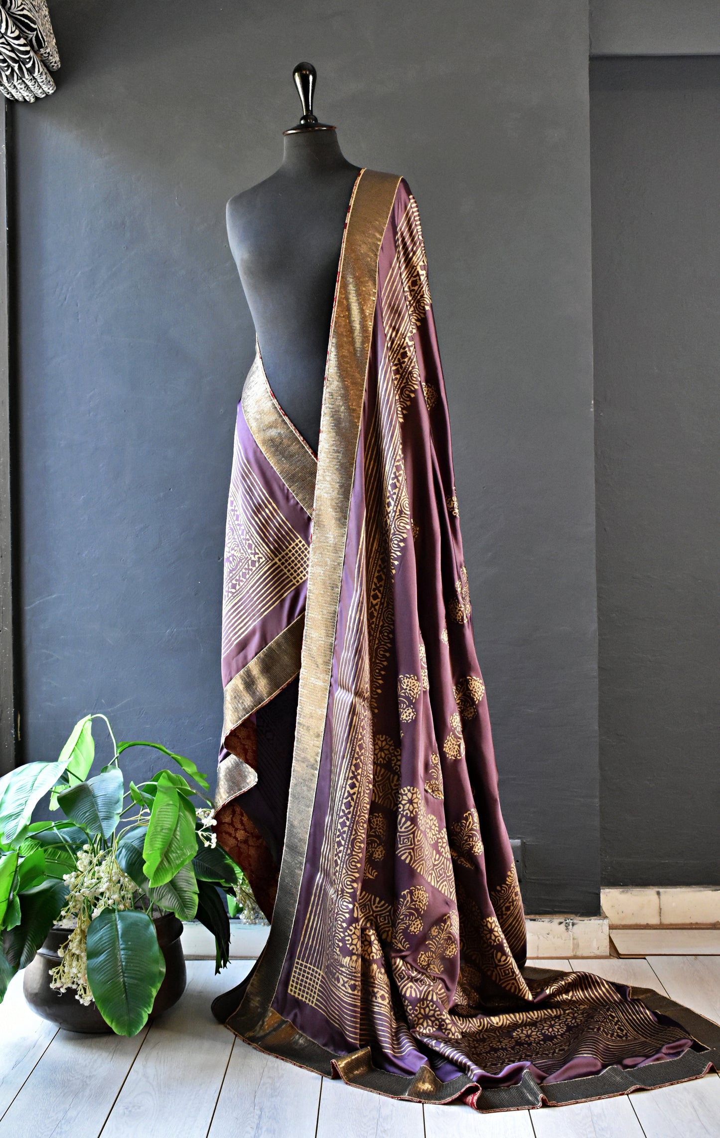 PURPLE SILK