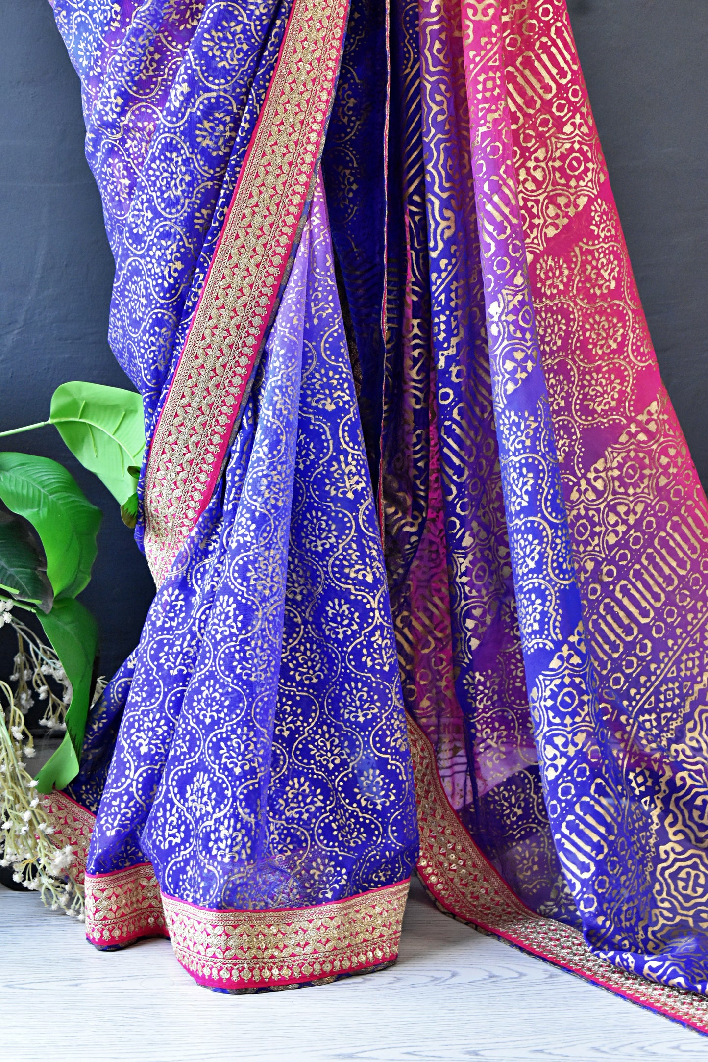 Zarafshan (pink and blue)