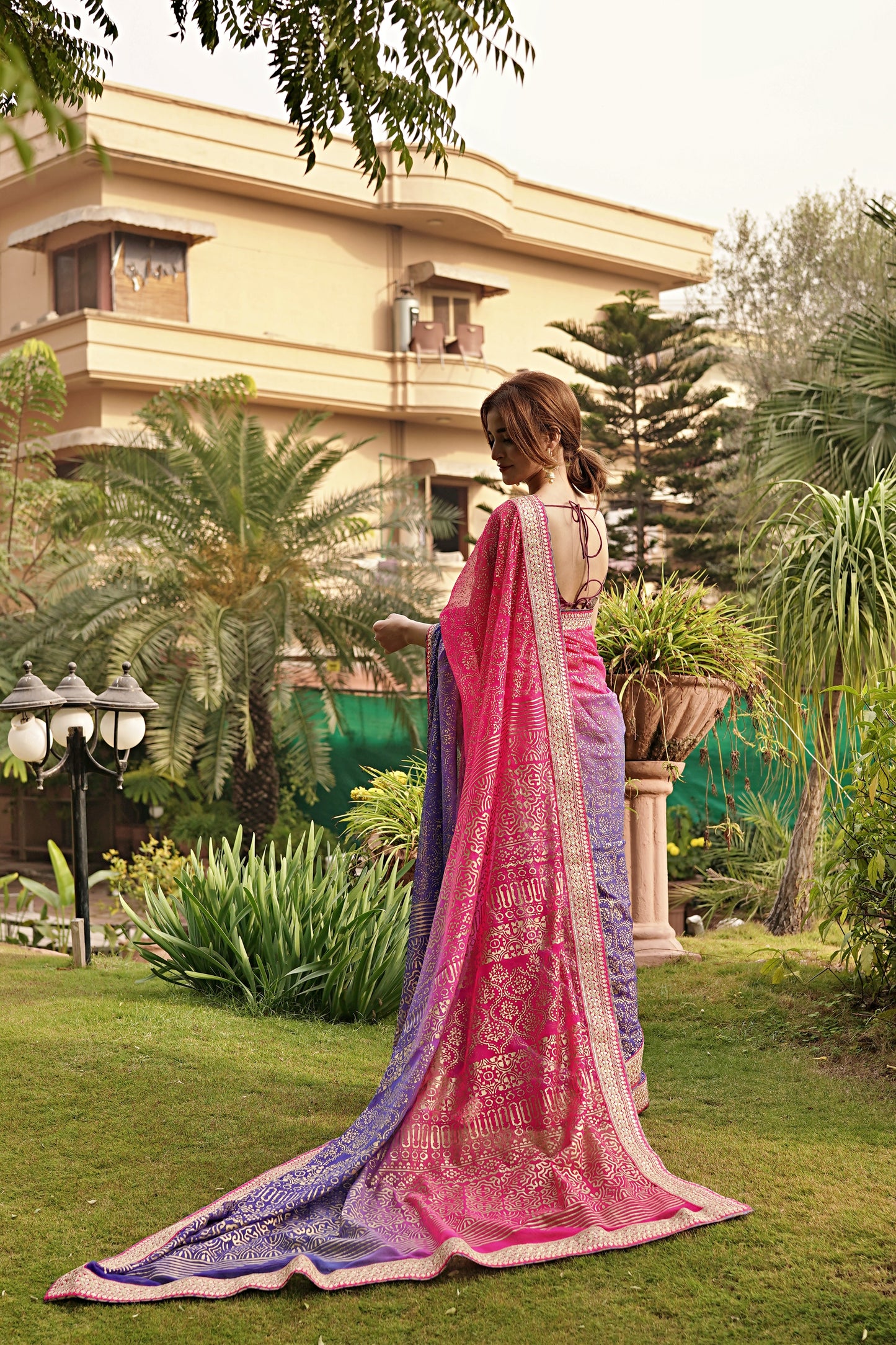 Zarafshan (pink and blue)