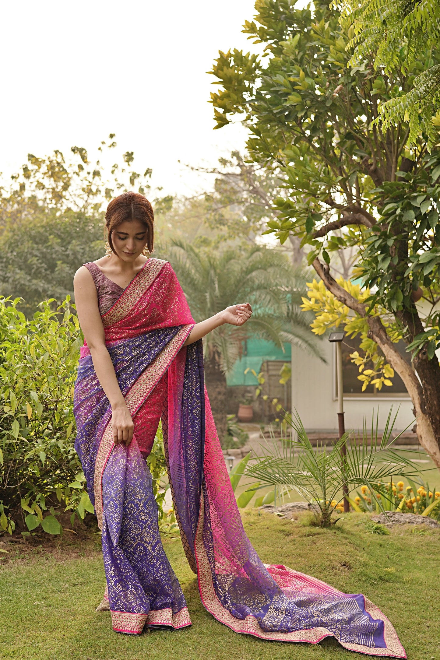 Zarafshan (pink and blue)